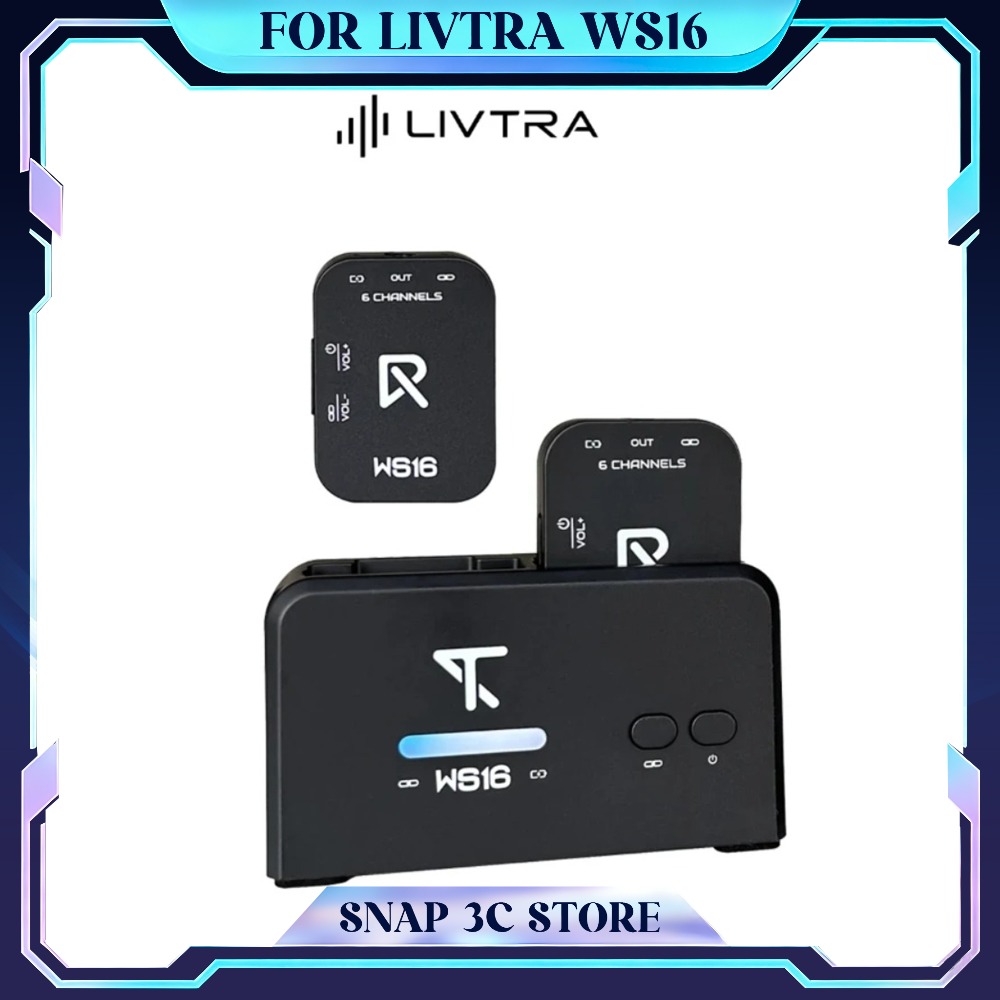 In Ear Monitor Iem - LIVTRA WS16 5.8GHz Draadloos IEM-systeem 1T2R