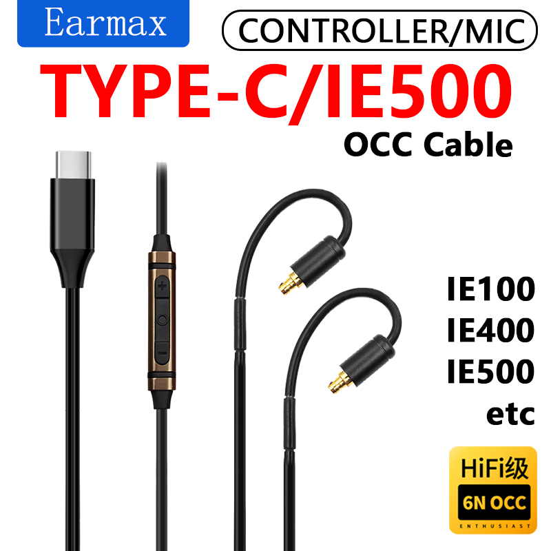 Usb C Earphone - Voor Sennheiser IE100 IE400 IE500 IE100PRO