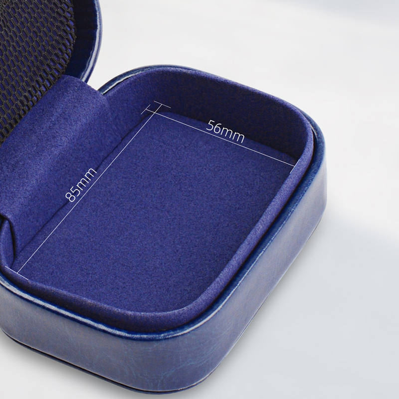 In Ear Monitor Iem - NICEHCK Hoogwaardige PU-materiaal opbergtas voor oordopjes,
