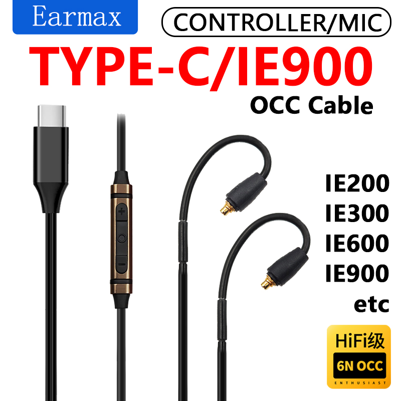 Usb C Earphone - Voor Sennheiser IE900 IE600 IE200 IE300