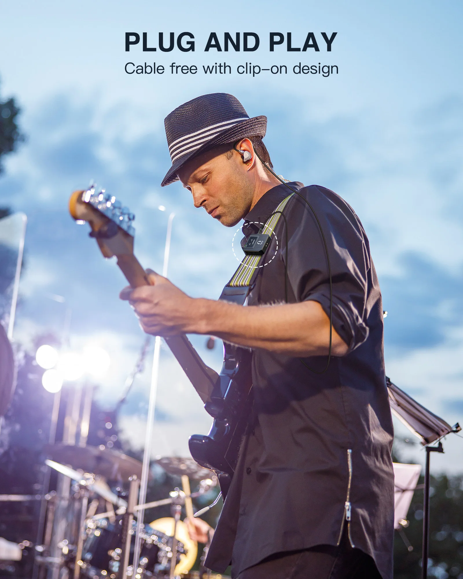 Lekato draadloze in-ear monito - In Ear Monitor Iem recensie en prijs