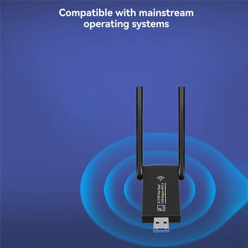 N34R-1300Mbps USB 3.0 Wifi Blu - Bluetooth Adapter Receiver recensie en prijs