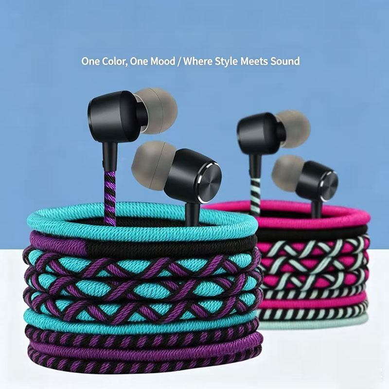 Gevlochten bedrade oortelefoon - Audiophile Headphone Wired recensie en prijs
