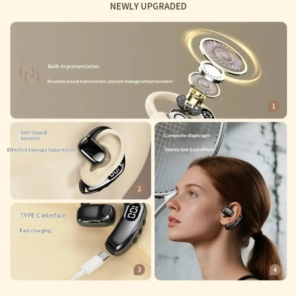 Draadloze Bluetooth-hoofdtelef - Noise Cancelling Headphone recensie en prijs